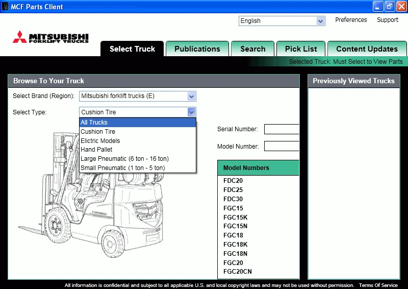 Инструкции по ремонту для Mitsubishi ForkLift EPC 2021 (MCFE EURO)|ПО| |