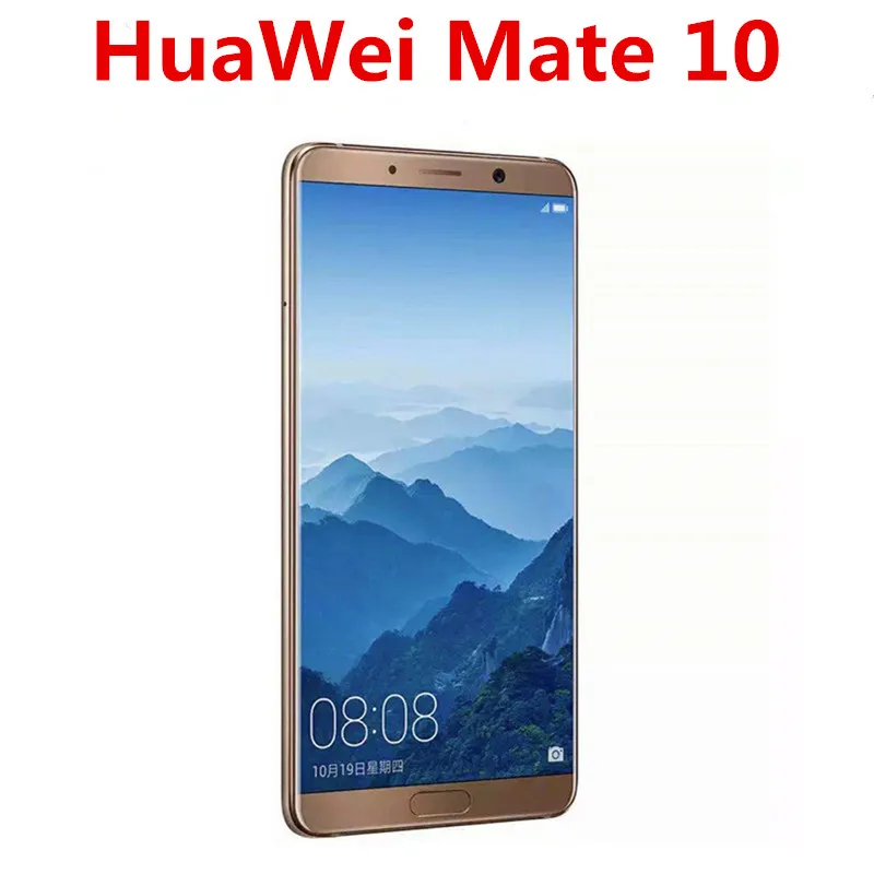 Международной прошивки HuaWei Mate 10 4G LTE смартфон со сканером отпечатков пальцев
