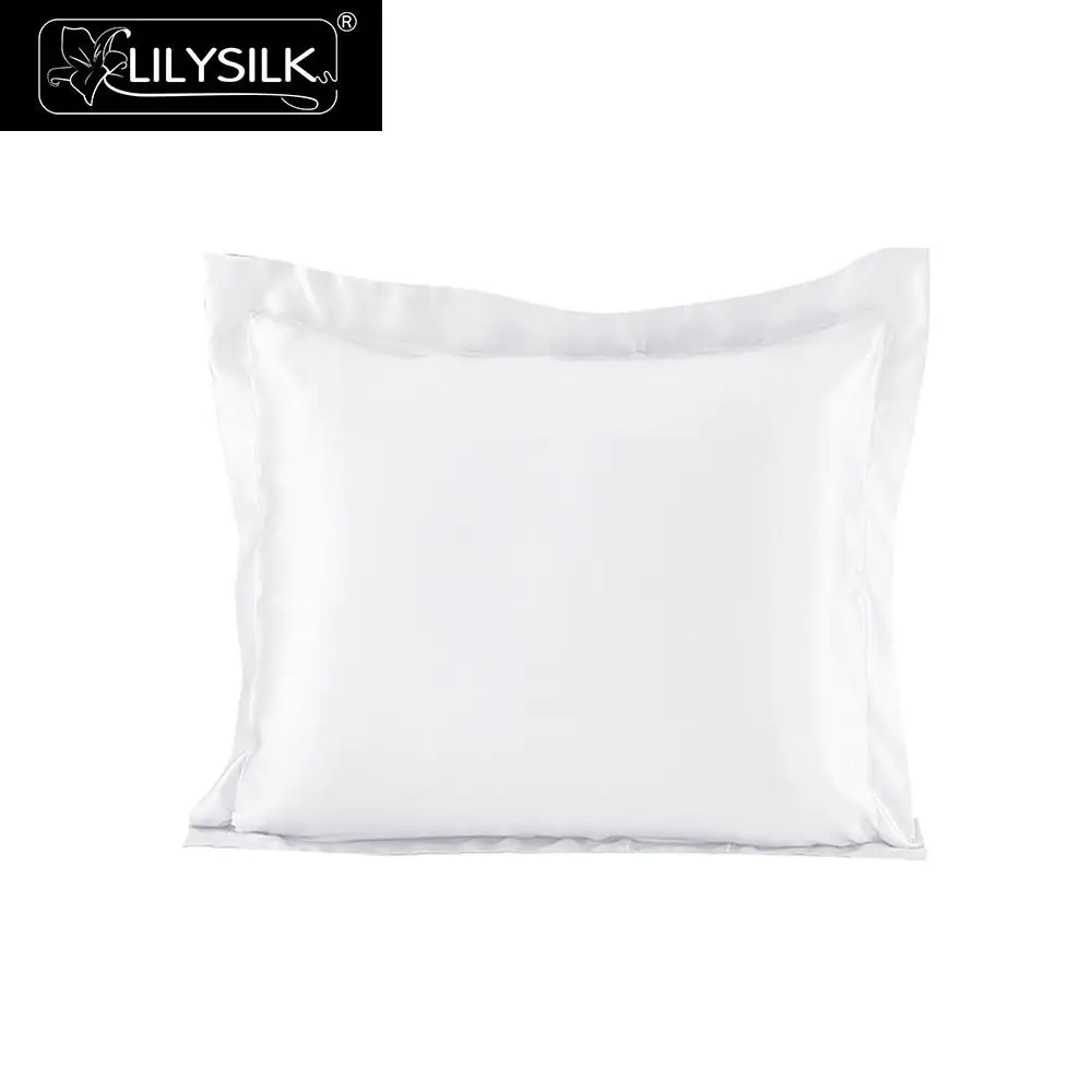 LilySilk наволочка 100 чистый шелк тутового шелкопряда натуральный для волос 19 momme