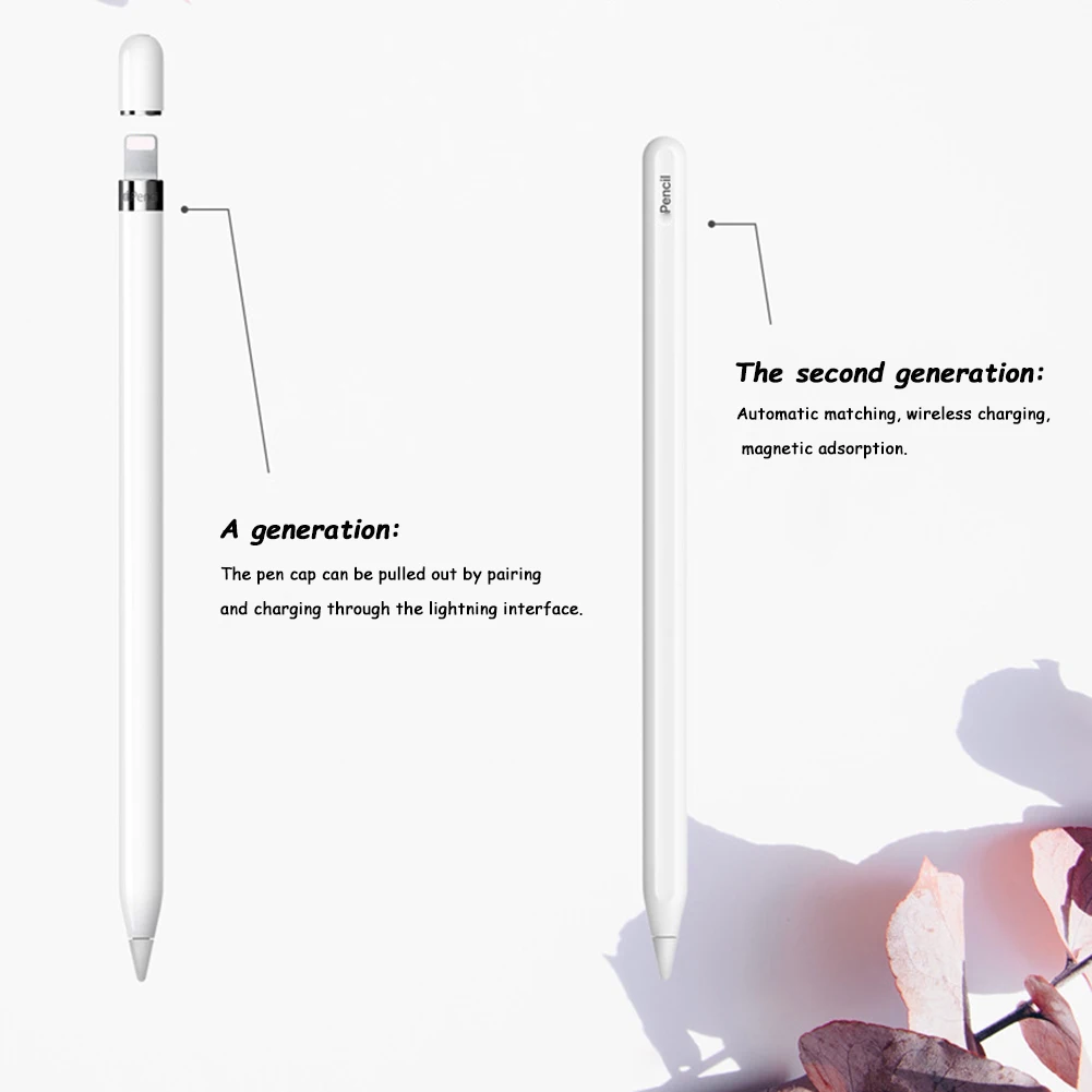 Silicone Case with Tip Covers Protective Cap Nib Holder Stylus Cover for Apple Pencil 1 2 Protector Accessories | Компьютеры и офис