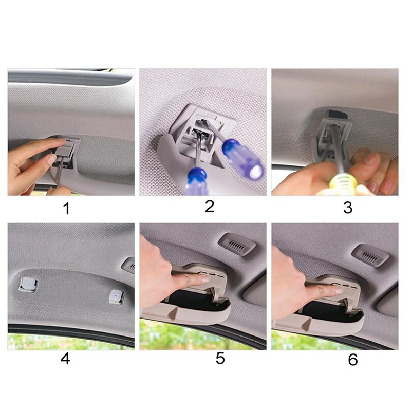 

Sunglasses Holder for BMW 3 5 6 7 X3 X5 X7 Series,Glasses Case Storage Box Replace for Driver Side Overhead Grab Handle