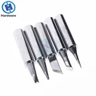 Набор металлических наконечников для паяльника, 5 шт., 42 мм, 900M-T, без свинца, для припой Hakko, инструменты для ремонта