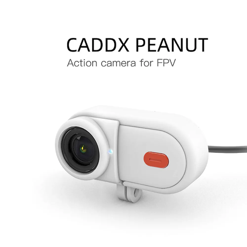 Caddx Peanut-C&aacute;mara de Acci&oacute;n 2,5 K FPV, dispositivo con WIFI, grabaci&oacute;n de 30 minutos, carga magn&eacute;tica para Drones teledirigidos FPV Racing Freestyle Cinewhoop Ducted-0