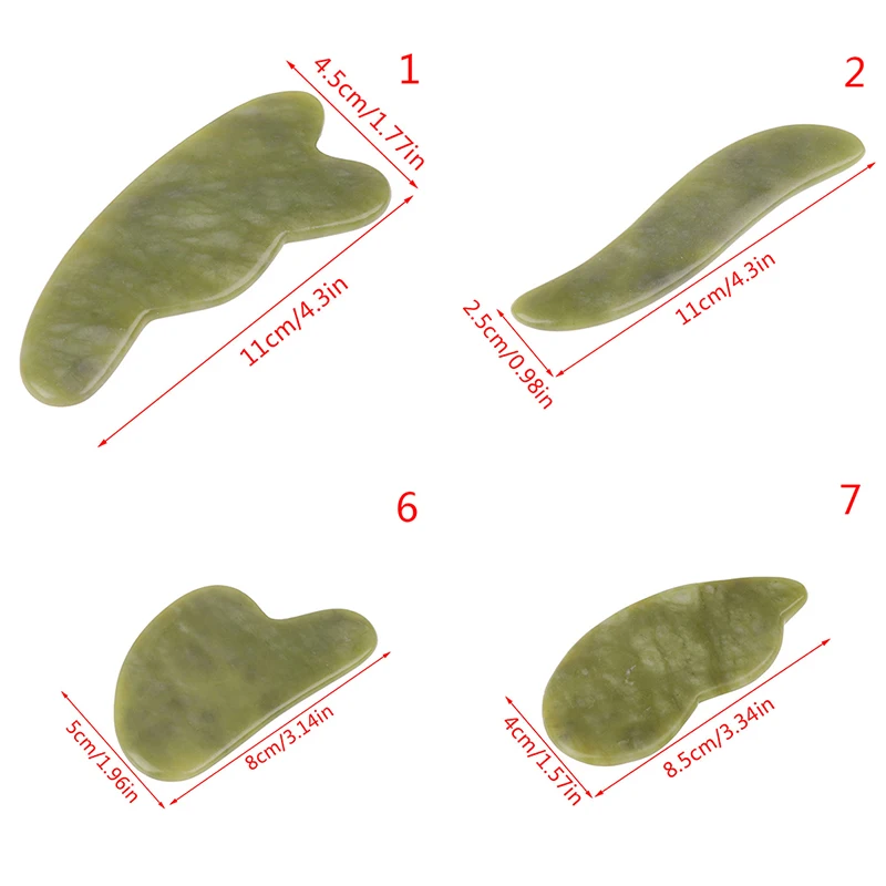 Натуральный авантюрин Нефритовый камень гуаша доска натуральный скребок для