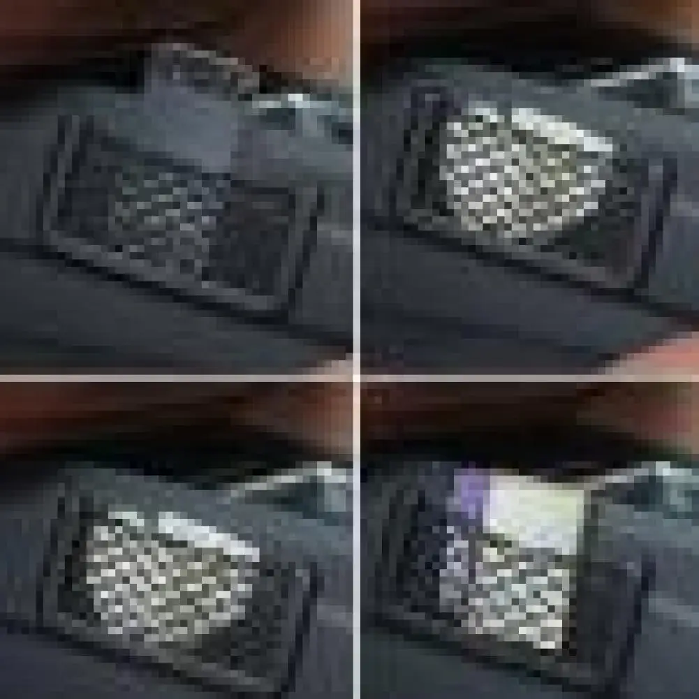 

80% HOT SALES!!! Universal Car Seat Side Back Storage Net Bag Phone Holder Pocket Organizer Black