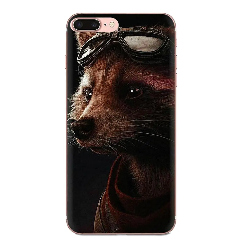 Guardian Rocket Raccoon For Xiaomi Redmi Note 2 3 3S 4 4A 4X 5 5A 6 6A Pro Plus Silicone Case | Мобильные телефоны и
