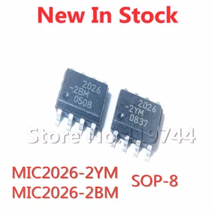 5PCS/LOT MIC2026-2YM 2026-2YM MIC2026-2BM 2026-2BM SOP-8 Power switch-drive In Stock NEW original IC