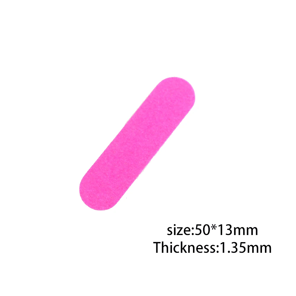 1 упаковка двусторонние Деревянные Мини пилочки для ногтей|Пилки ногтей и буферы|