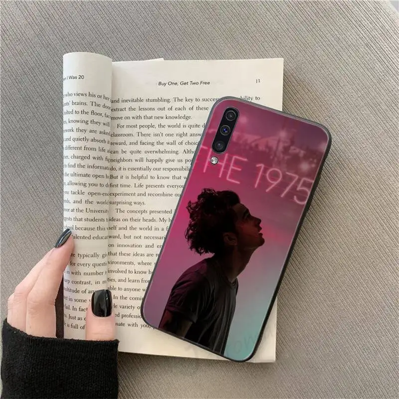 

The 1975 hot band Matthew Healy Phone Case For Samsung galaxy S 9 10 20 A 10 21 30 31 40 50 51 71 s note 20 j 4 2018 plus