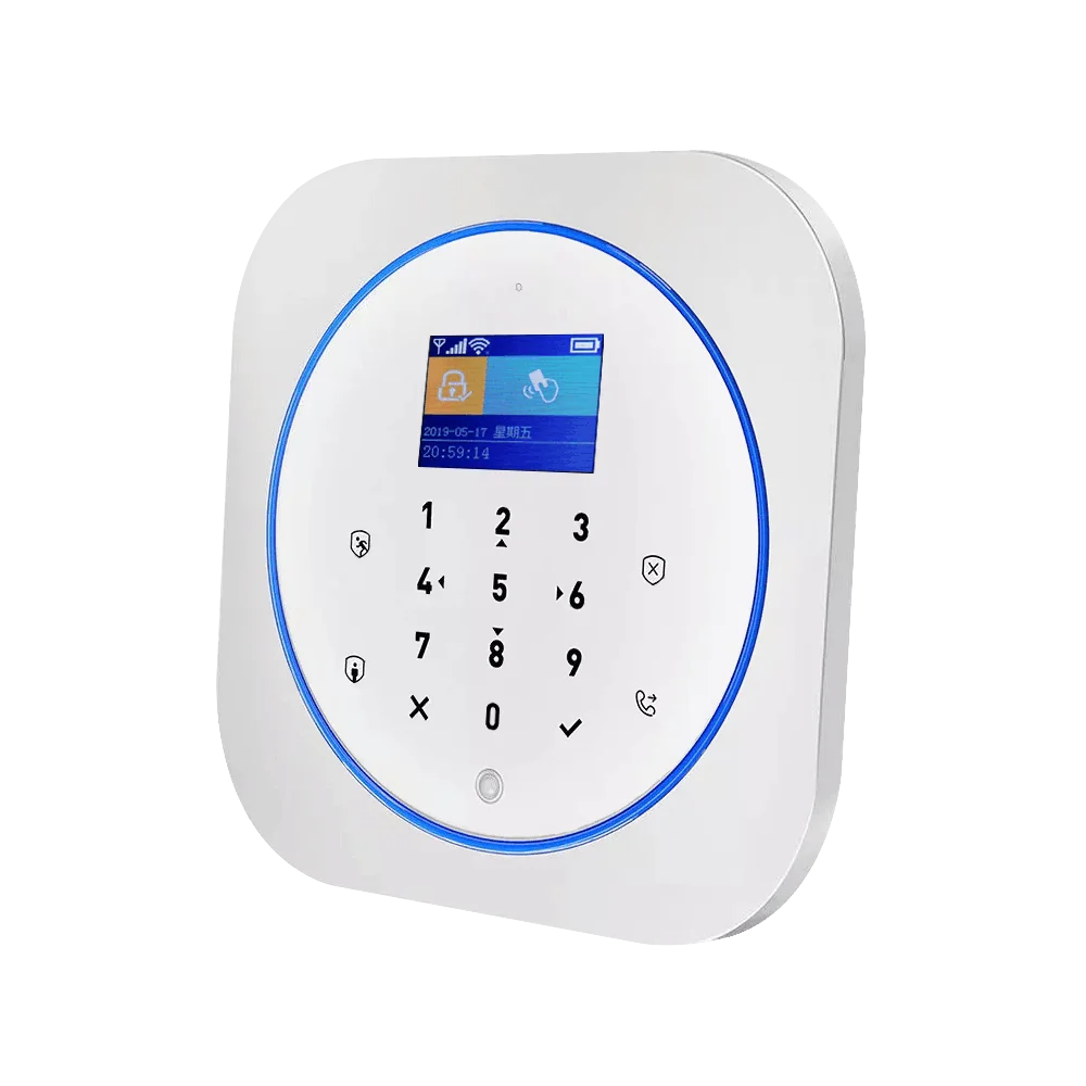 PS12 Tuya домашняя охранная Wi-Fi сигнализация GSM SIM карта телефон дозвон приложение дистанционное управление 11 видов языков вор охранная сигнализация