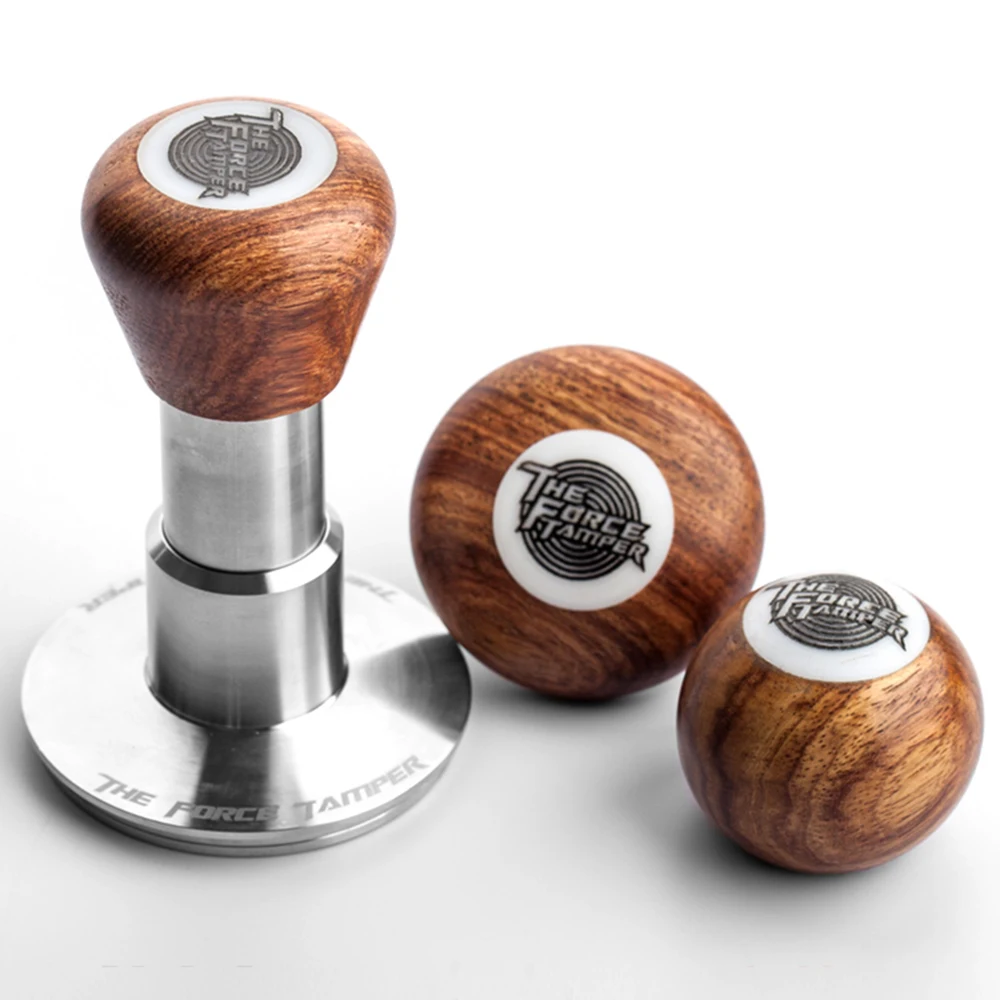 The Force Tamper-Herramienta de prensa de caf&eacute; de acero inoxidable, herramienta niveladora de polvo, martillo de polvo-1