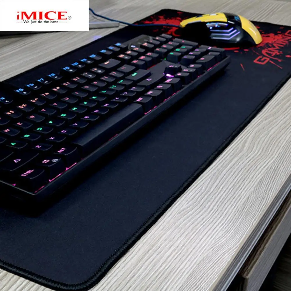 

80x30cm Large Mouse Pad Extra Big Non-Slip Desk Pad Waterproof Rubber Desk Table Protector Gaming Mouse Mat for Game Office Work