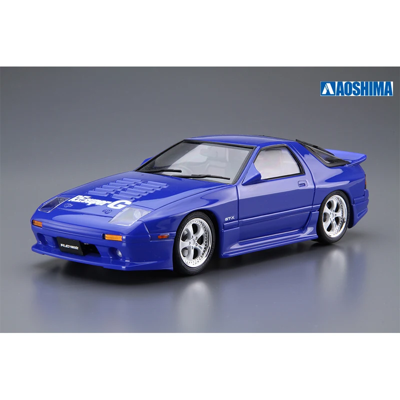 

AOSHIMA Assemble Model Cars 1/24 RE Amemiya FC3S RX-7 1989 Mazda #06207