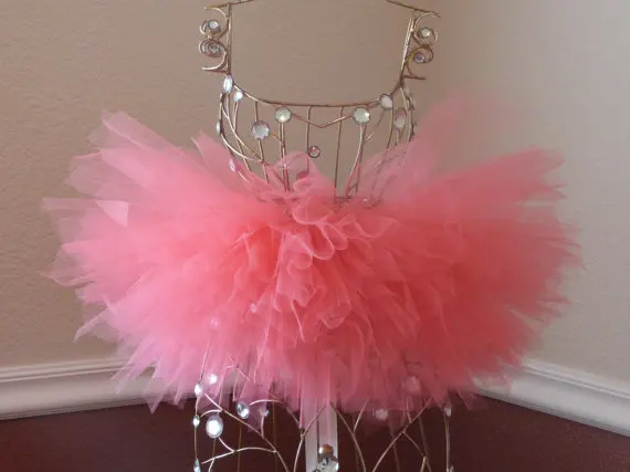 Cute Fluffy Baby Girls First Birthday Costume Handmade Tutu Skirt  Novelty Party decorations kids girl Dance Ballet  Skirt