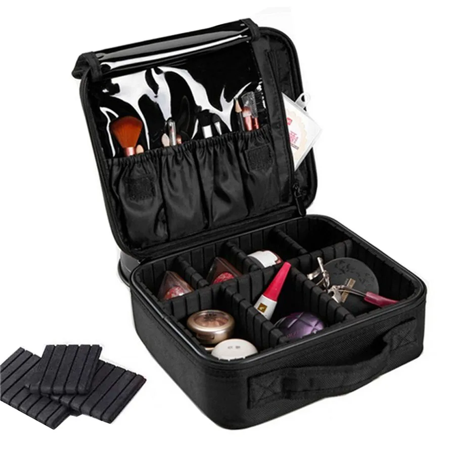 WOSECOL брендовая Водонепроницаемая Женская Профессиональная косметичка дорожный