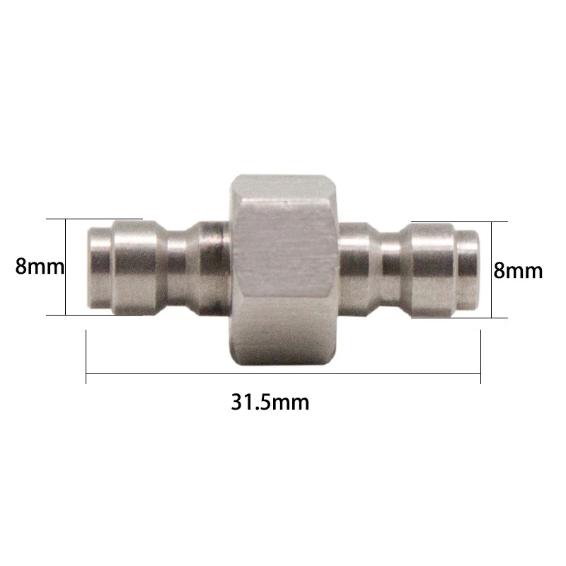 Покраска шар воздуха Pcp обоих конец Мужской Быстрый разъединитель адаптер из