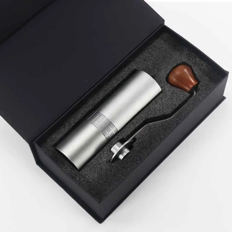 

Manual Coffee Grinder Mini Stainless Steel Hand Manual Handmade Coffee Bean Burr Grinders Mill Kitchen Tool