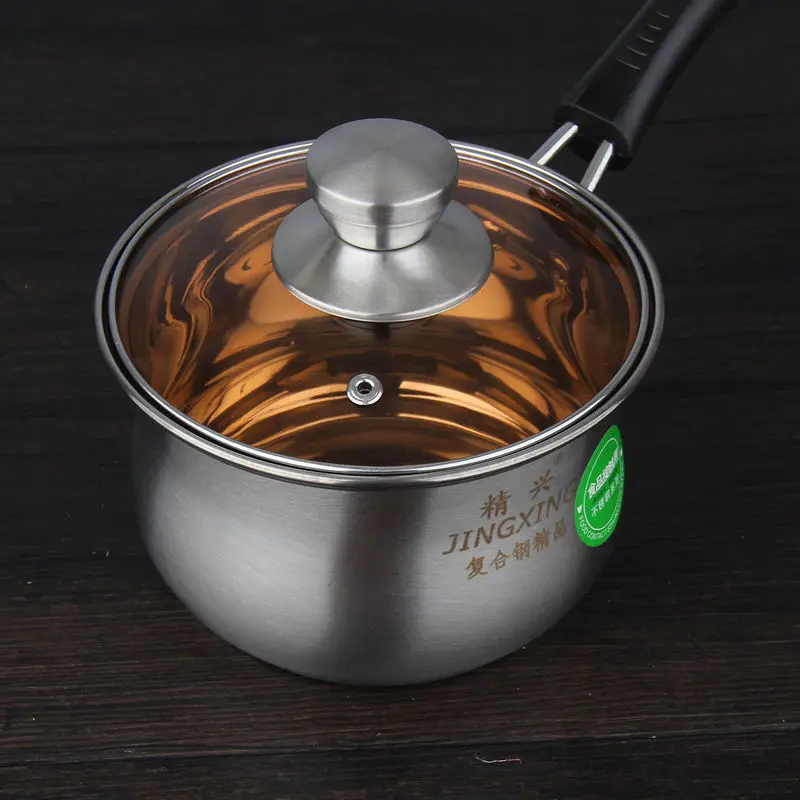 Кастрюля для молока из нержавеющей стали неприлипающая кастрюля утолщенная