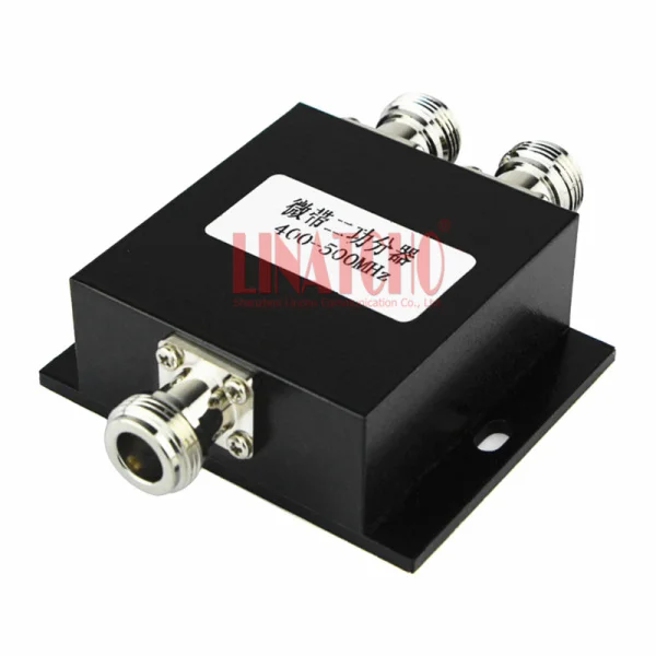 2 способа 450MHz РЧ сплиттер питания 400-500MHz UHF полоса Двусторонняя радиосвязь CDMA Ретранслятор Сигнала сплиттер