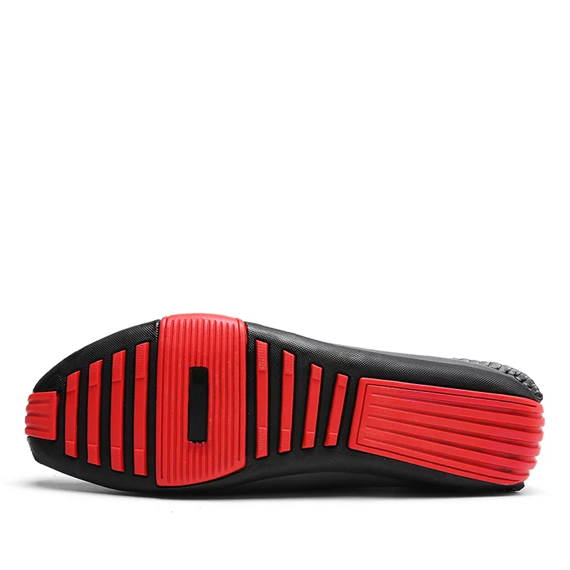 Мужские легкие кожаные туфли ручной работы Повседневные Дышащие лоферы