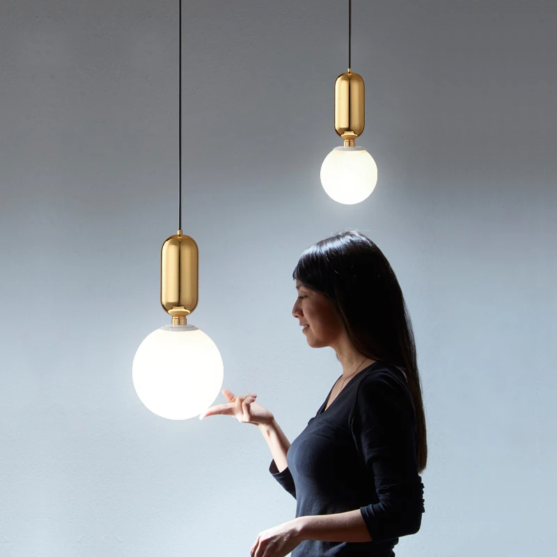 Креативный одноламповый абажур новый современный подвесной светильник со