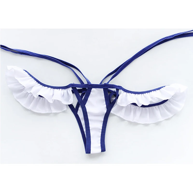 Купальный костюм AniLV в стиле японского аниме морского флота бикина школьный