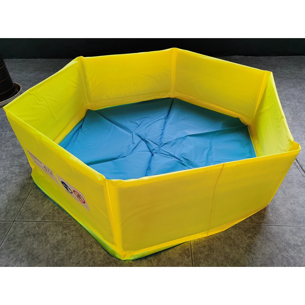 

Pet Swimming Pool Foldable Portable Collapsible Pet Bathing Tub Collapsible Bathing Pool for Dogs Cats