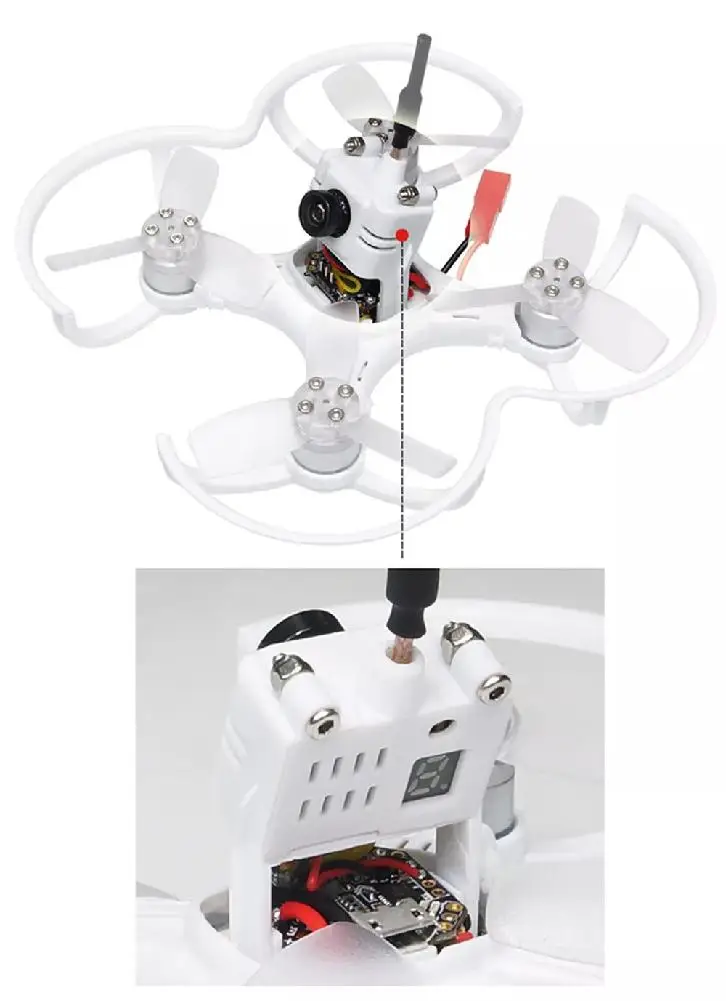 RCtown батарея для Emax babyhawk 85 мм Bullet 6A BLHeli_S Femto F3 AIO 5,8 Г 25 МВт VTX Mirco бесщеточный FPV Racer PNP/BNF