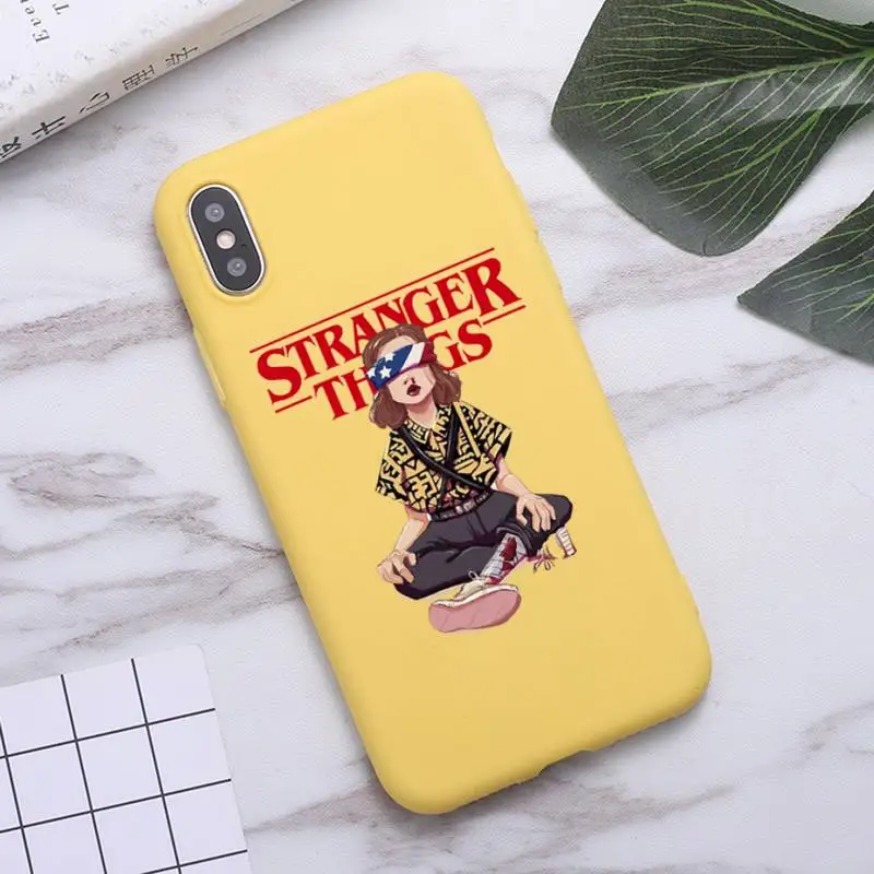 

Stranger Things tv show Christmas Lights high quality Phone Case Candy Color for iPhone 6 7 8 11 12 s mini pro X XS XR MAX Plus