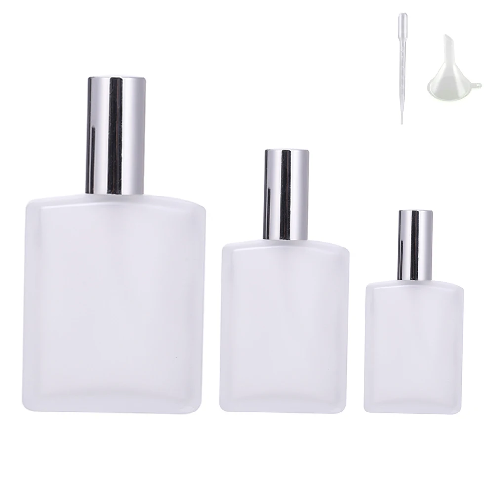 Бутылка-распылитель с мелким распылением 3 бутылки портативный квадратный