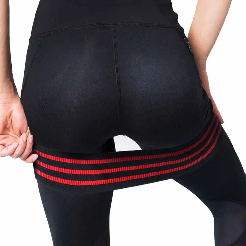 

Hip Circle Fitness Rubber Band Workout Anti-slip Hip Loop Elastic Exercise Resistance Bands for Gym Legs Thigh Butt Squat