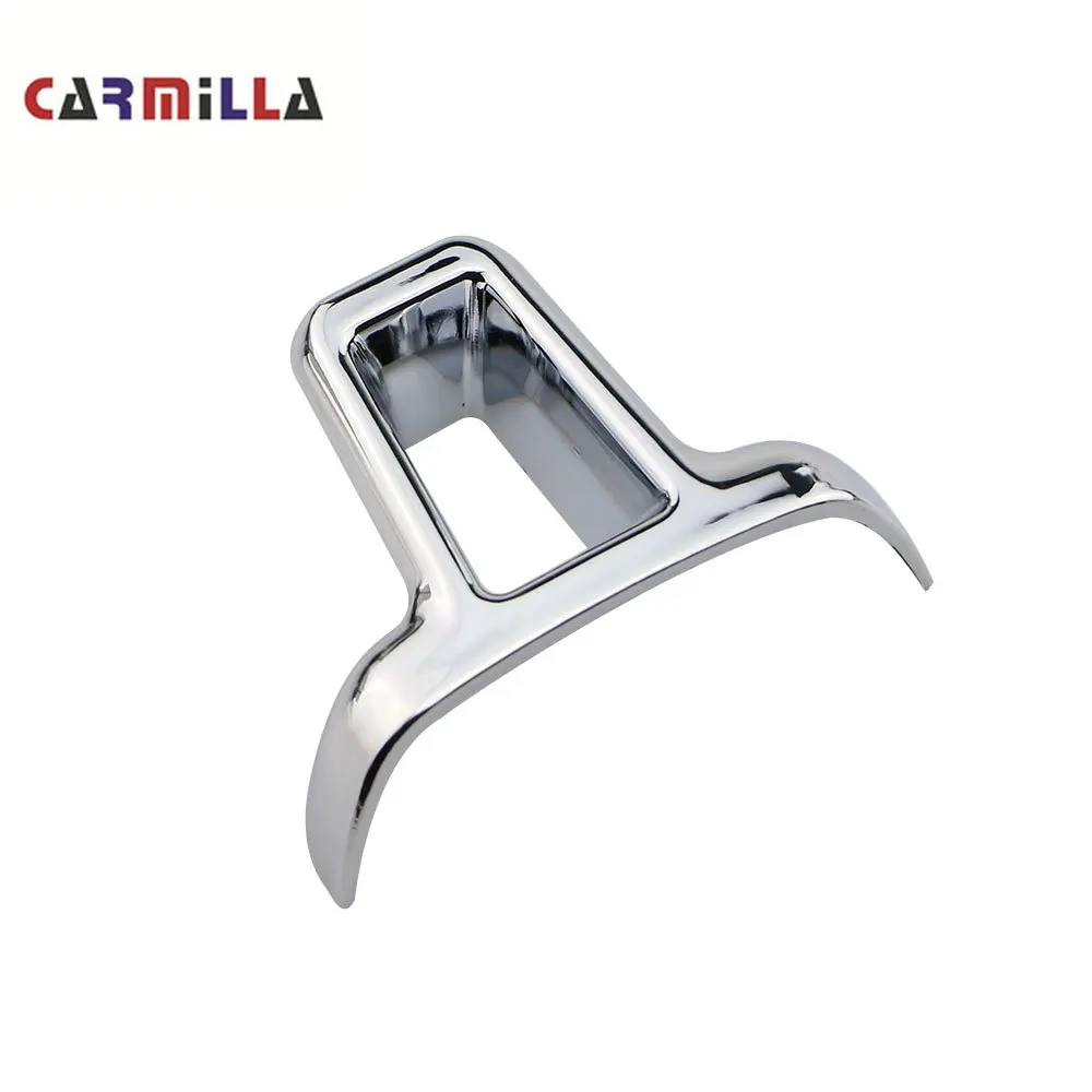 Нижний Средний хромовый чехол на рулевое колесо для VW 2009 2013 Golf 6 Mk6 Bora 2011 2014 Polo Jetta Eos