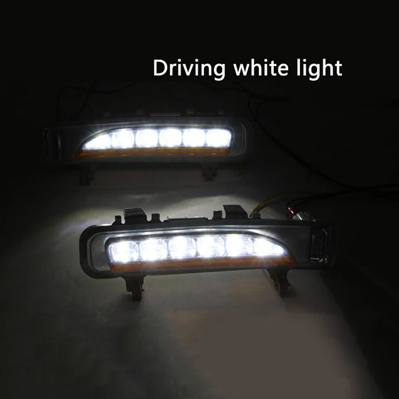 Fluorescent automobile cycle lamp special daytime led modified anti fog Ford edge 2009-2014 |