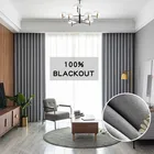 Лен 100%, затемняющие шторы для спальни, затемняющие шторы, занавески, оконные шторы для гостиной, шторы на заказ