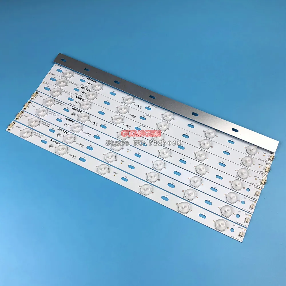 

1 set =8 pcs Tira conduzida luz de fundo para LED39E330CE LED40F3300C LED40F3300DC 35017105 35017106 35016696 35016697