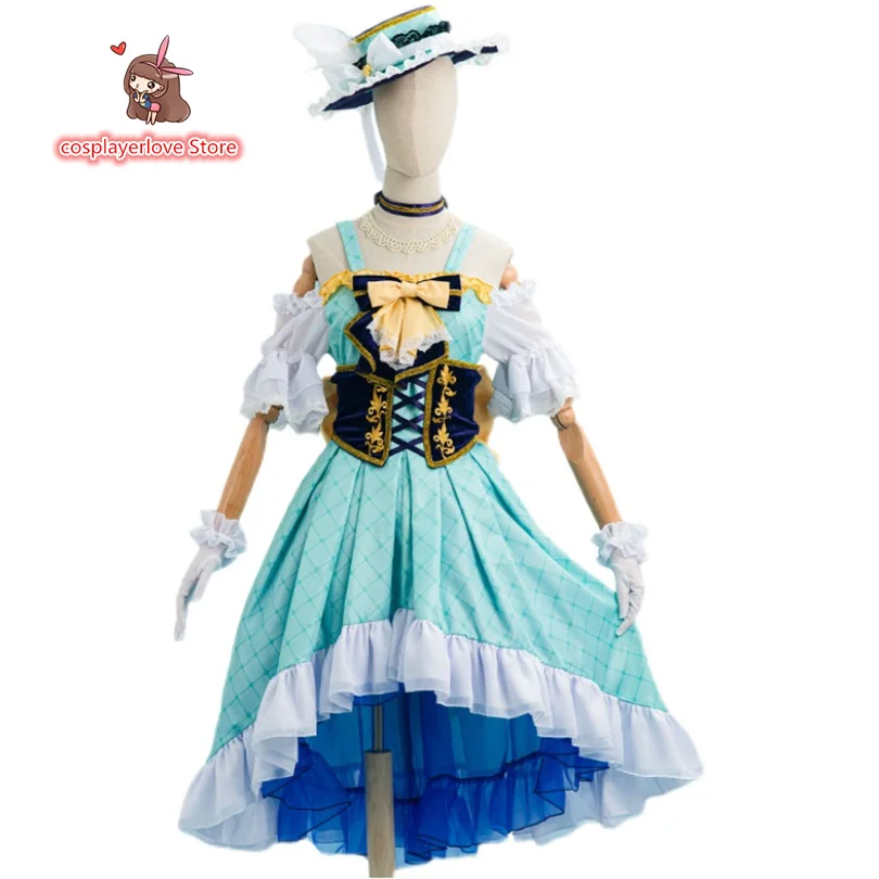 

Love Live! Ниджигасаки старшая Школа Idol Club!Shizuku Осака Косплей Костюм Хэллоуин Рождество костюм