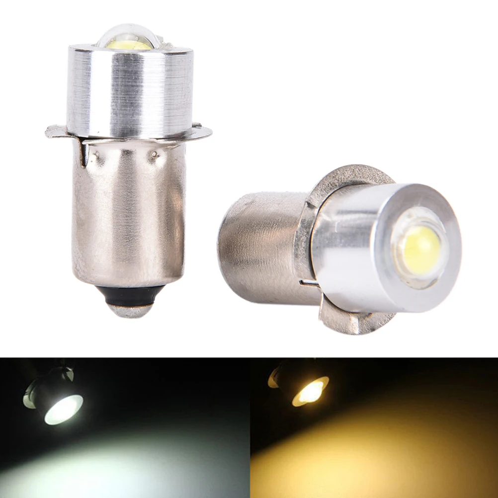 

Светодиодный фонарик для внутреннего освещения велосипеда, яркая лампа с ярким теплым/чистым белым светом, 90 люмен, Φ P13. Φ PR2 1W