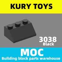 Kury Toys DIY MOC For 3038 100pcs Building block parts For Slope 45 2 x 3 For toy brick