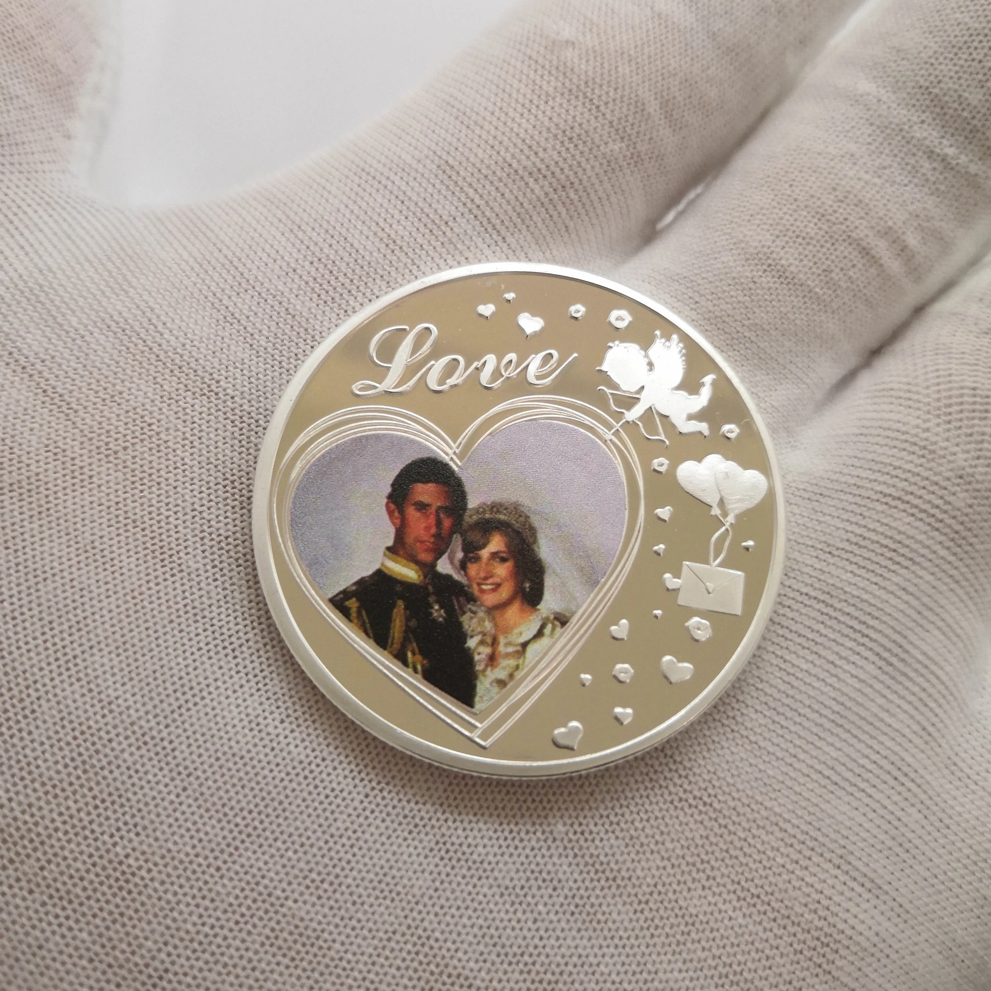 Принцесса Диана серебряные монеты памятная монета винтажная коллекция