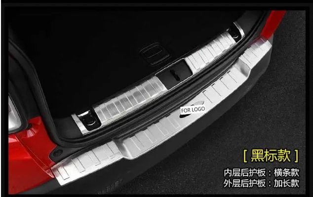 Нержавеющая сталь Задний бампер Liftgate накладка Защитная Накладка аксессуары для