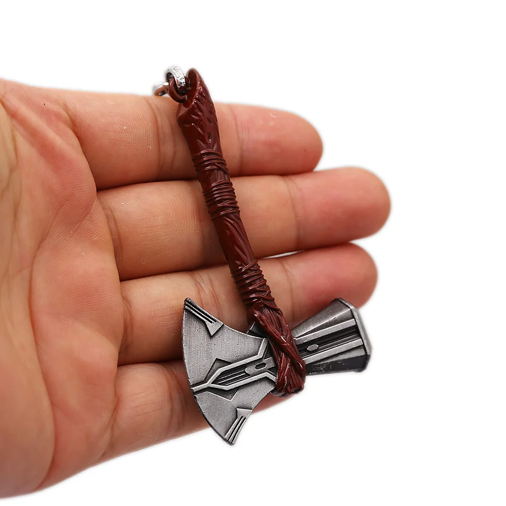 God of War брелок Kratos Weapon Blades of Chaos, подвеска, брелок, топор, меч, брелок для ключей, ювелирные изделия для мужчин