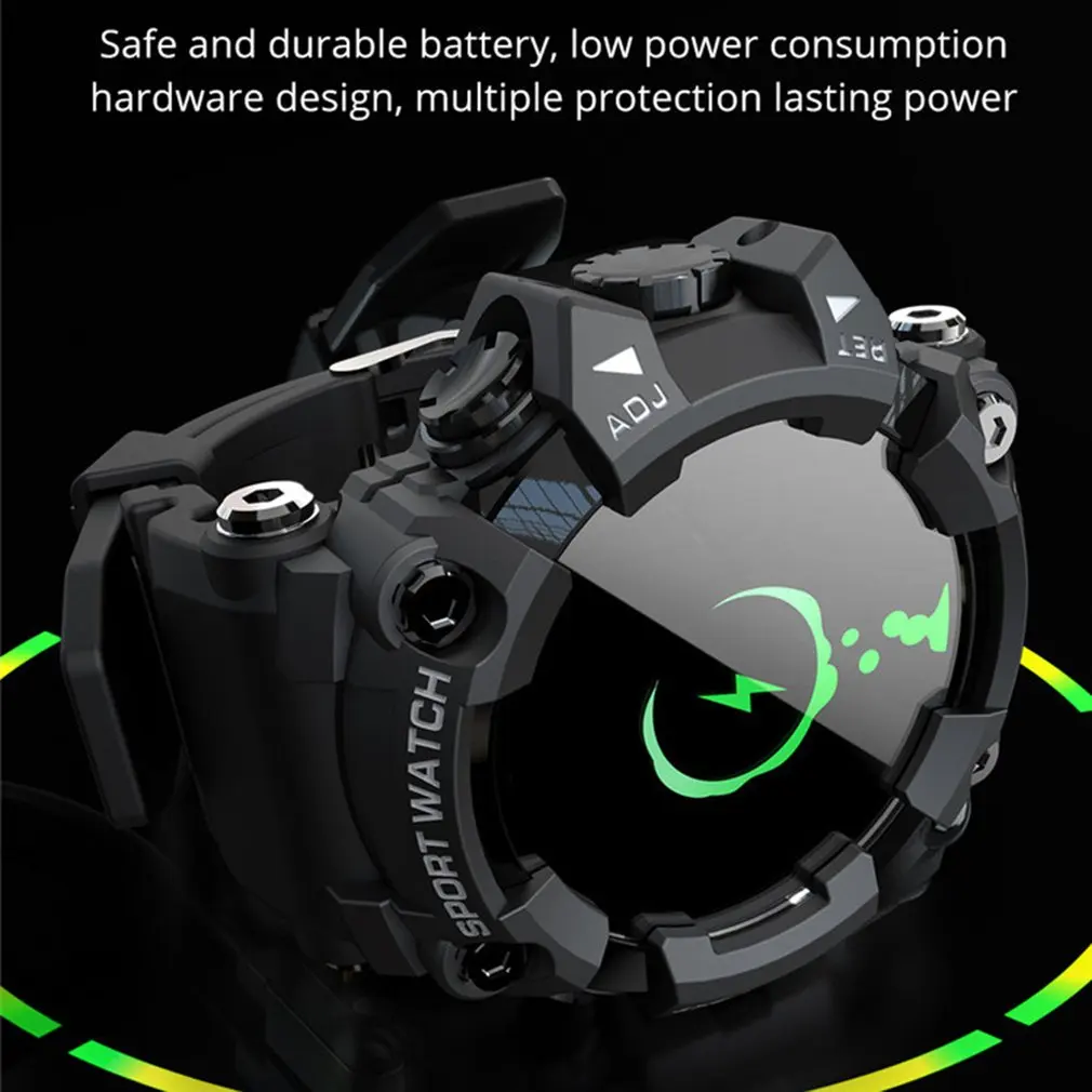 

Smart Watch Sport Heart Rate Monitor Waterproof Fitness Bracelet Smartwatch Bluetooth For Android Apple IOS Xiaomi