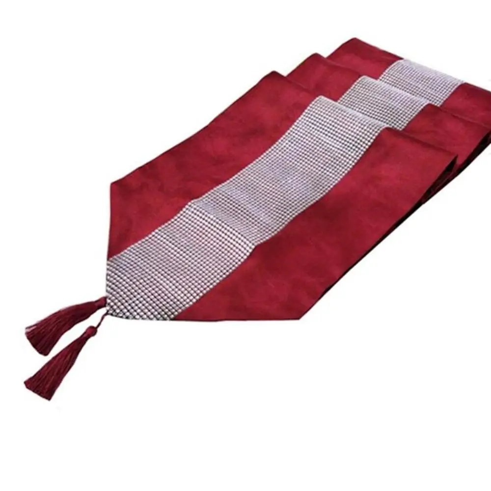 Современные Блестящие скатерти стразы фланелевая Скатерть для свадьбы