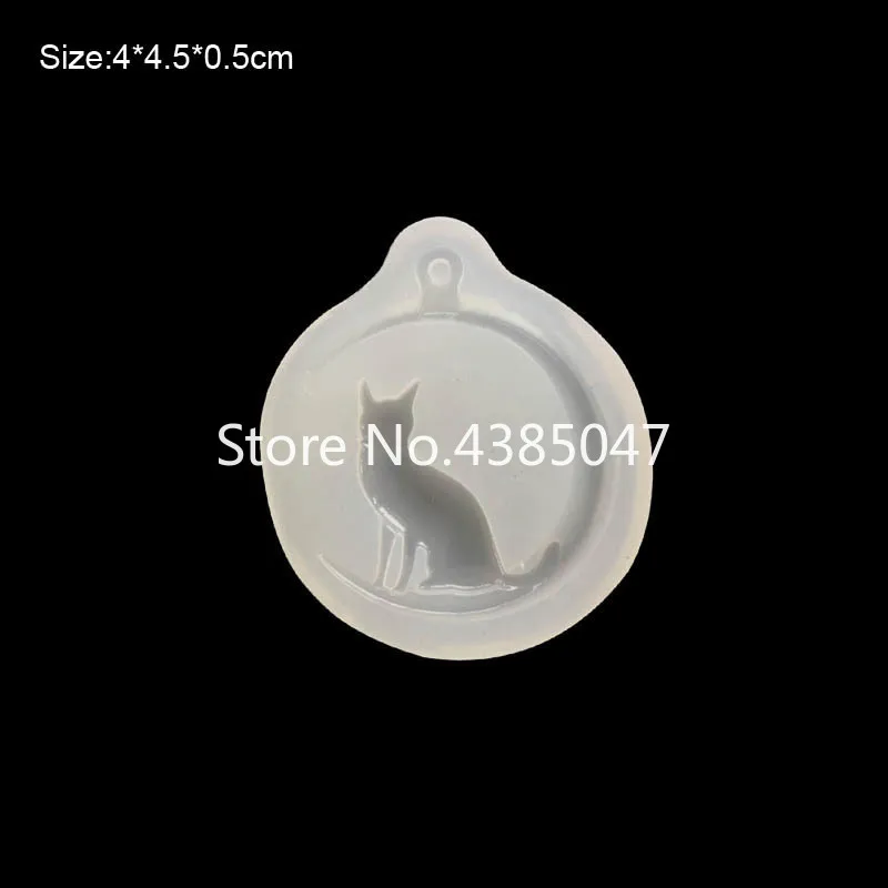 1 шт. кота совы Волк ожерелье с подвеской лиса из самодельный силиконовые