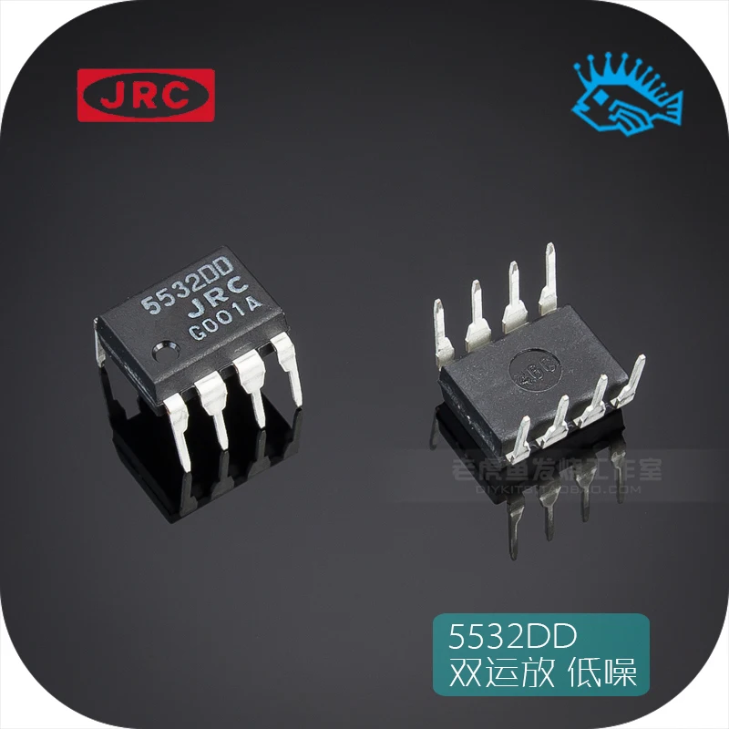 Японский JRC5532DD NJM5532DD низкий уровень шума прецизионный двойной op amp super NE5532 in line