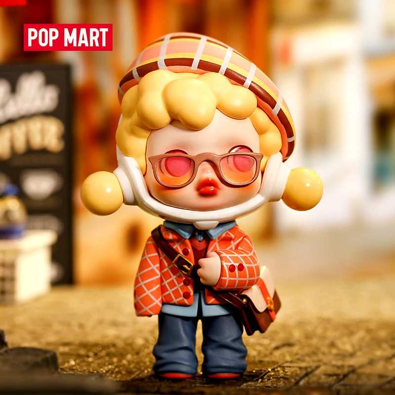 POPMART Skullpanda Hypepanda серии глухая коробка Doll двоичные экшн игрушки Фигурки подарок на