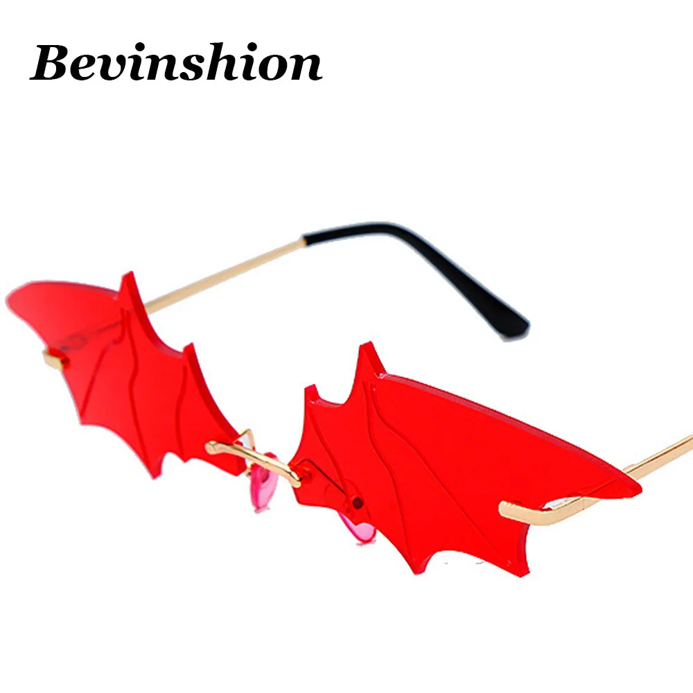 Новинка 2020 солнцезащитные очки в форме летучей мыши для женщин и мужчин