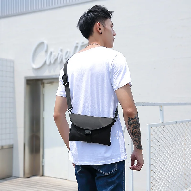 Мужская Наплечная Сумка в Корейском стиле стильная сумка через плечо Уличная