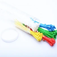 strong cable tie zip tie self locking nylon plastic tie multi color 250mm 100pcs per bag