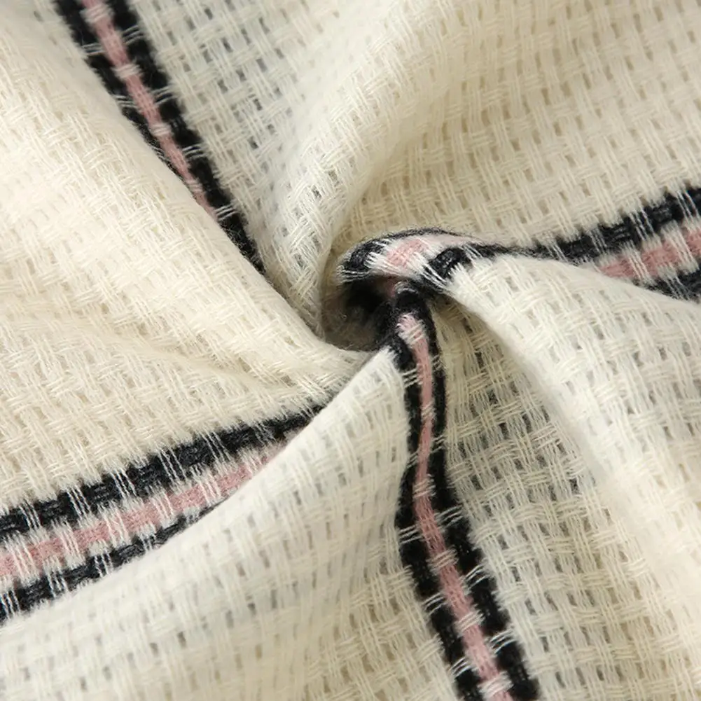 

MISSKY Autumn Winter Women Men Scarf Shawl Imitation Cashmere Warm Sweet Plaid Tassel Scarf Cape For Female Male Lovers